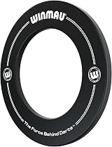 Winmau Printed Black Dartboard Surround for Bristle Boards 43.6cm Inner view 3