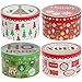 Voila Round Nesting Christmas Gift Boxes (4 Pc Set) Styles May Vary