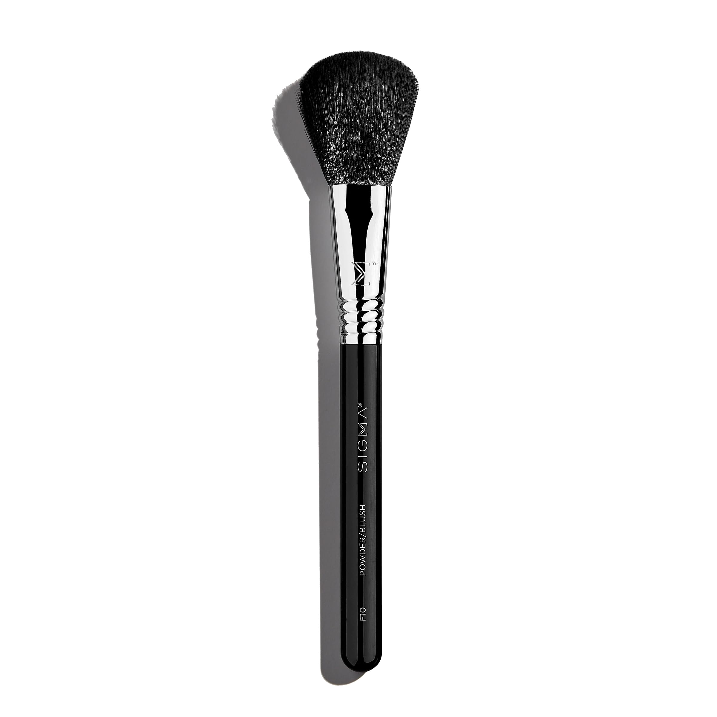 Sigma Beauty Professional F10 Powder/Blush Brush – Precise Application of Blush & Powder – Apply Color to Cheeks or Blend – Vegan, Hypoallergenic, Synthetic Makeup Brush