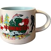 Starbucks Discovery Series Washington Ceramic Mug, 14 Oz