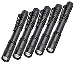 Tileon Pen Flashlight,5PCS Led Pen Light