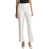 Kasper Womens Stretch Crepe Lined Trouser Pant