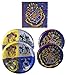Harry Potter Party Supplies Childrens Birthday Party Tableware Pack And Adults For 16 Bundle - Includes 16 Dinner Plates, 16 Dessert Plates, and 16 Lu (Original Version)