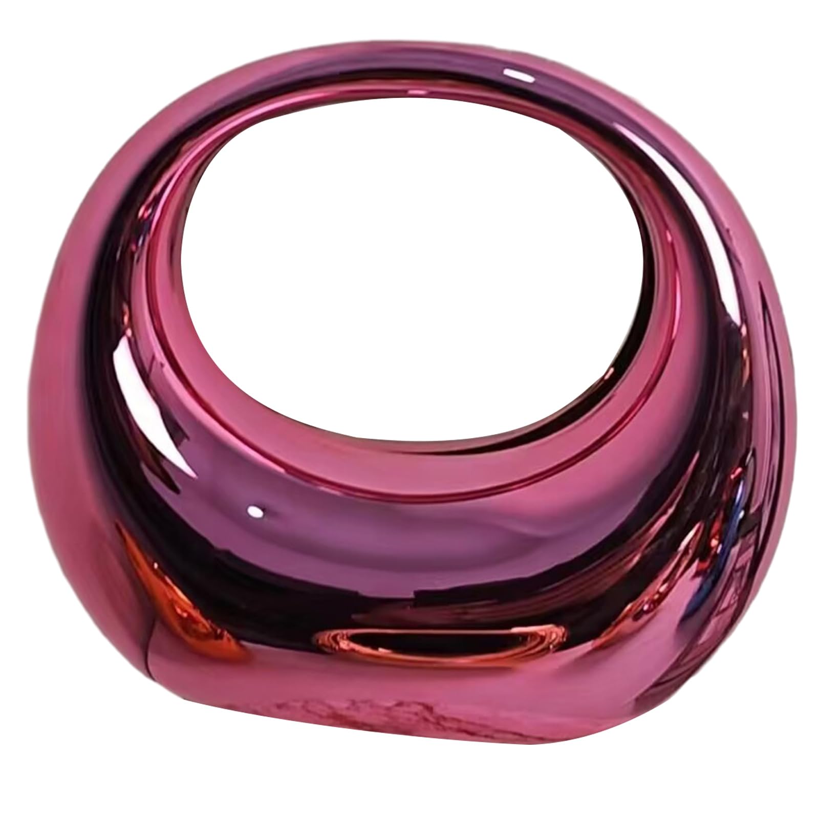 Tote Bag for Women Acrylic Bag Solid Color Luxury Handbag Cell Phone Bag for Girls Women Large Capacity Trendy Bags Rose Crossbody