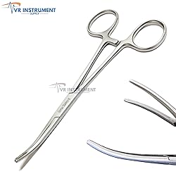 Rochester Carmalt Hemostat Forceps with Cross