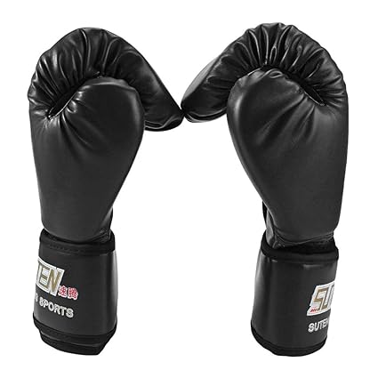 Yinpinxinmao Kickboxing Fighting Gloves Leather