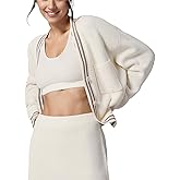 ceauros Women's Cardigan Sweaters Oversized Color Blocked V Neck Button Down Open Front Knit Long Sleeve Lightweight Jackets
