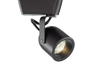 WAC Lighting, HT-808 Low Voltage Track Head 50W in Black for L Track
