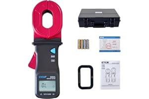 ETCR ETCR2000A Digital Clamp Ground Resistance Meter Earth Resistance Tester Loop Resistance Measurement 0.010Ω-500Ω