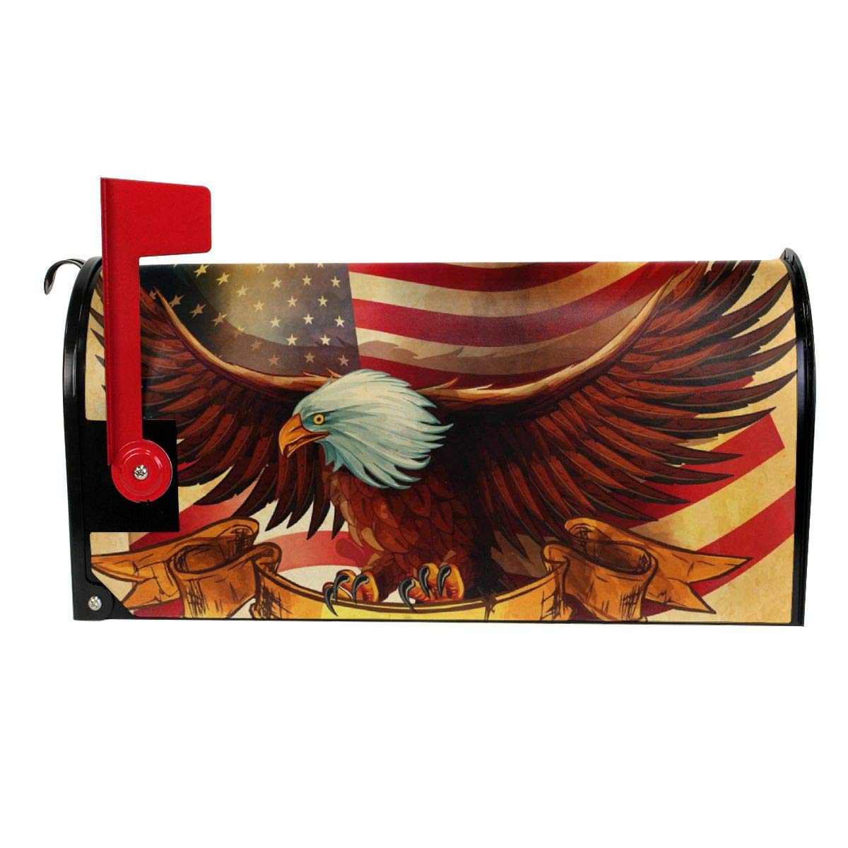 Amazon Com Tuhuo Large Mailbox Covers American Flag Bald Eagle