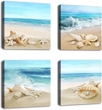 Download Decoration murale plage pour salle de bain HD