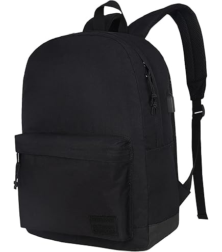 Amazon.com: BIKROD Black Backpack for Men and Women, Backpack for