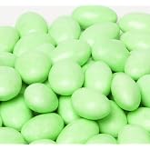 Green Jordan Almonds by Its Delish, 1 LBS Bulk | Sugared Almond Nut with Sweet Hard Candy Coating - Bulk Wedding Favors, Bridal and Baby Showers, Party Buffets - USA Made, Vegan &amp; Kosher