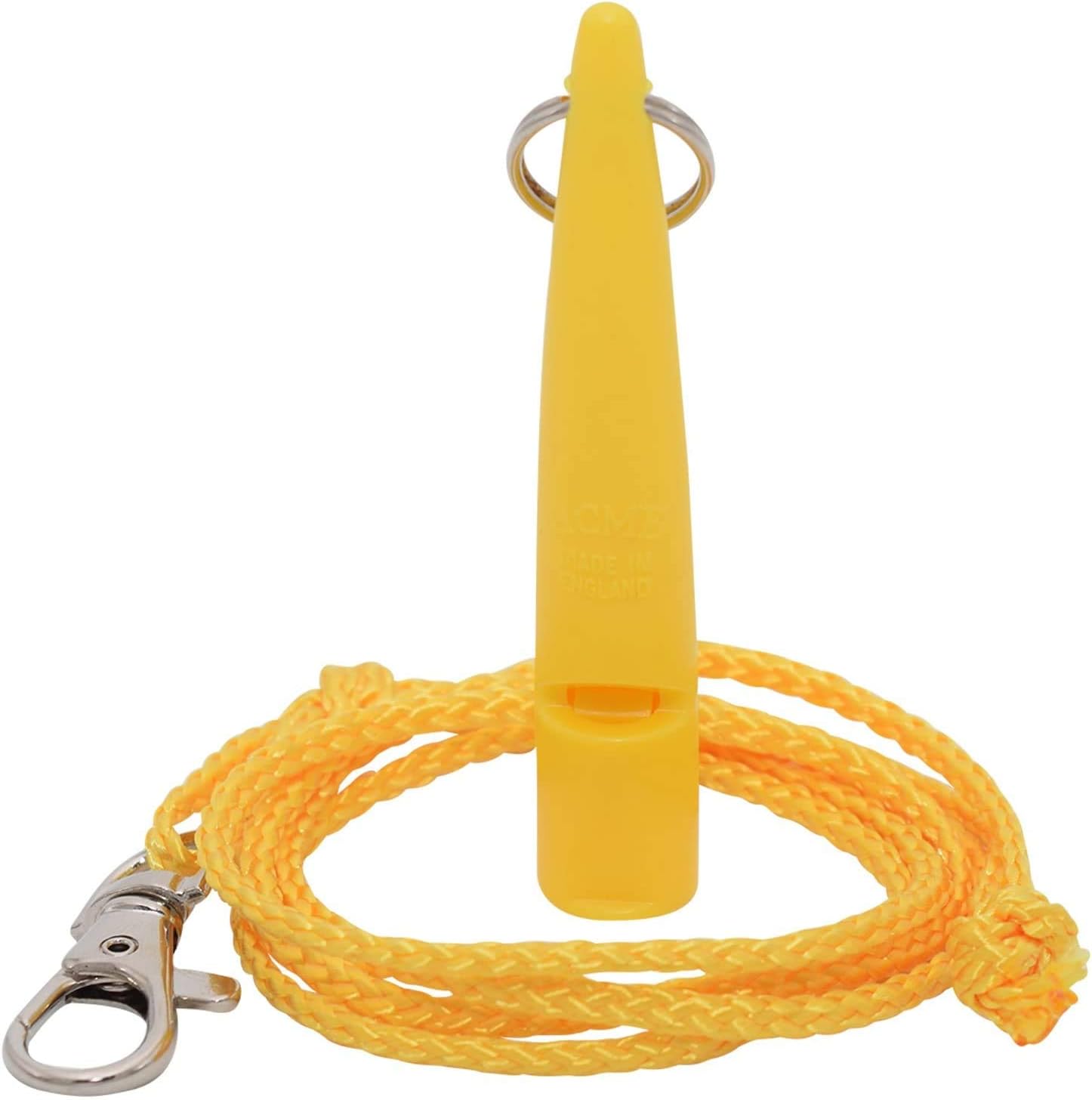Acme dog whistle 210,5 yellow with lanyard Amazon.co.uk Pet Supplies