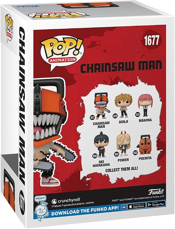 Pop! Animation: Chainsaw Man (Bloody) - 1 in 6 Chance of Rare Chase