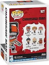 Funko POP Animation Chainsaw Man Bloody 3.75 Inch Collectible Vinyl Figure view 3