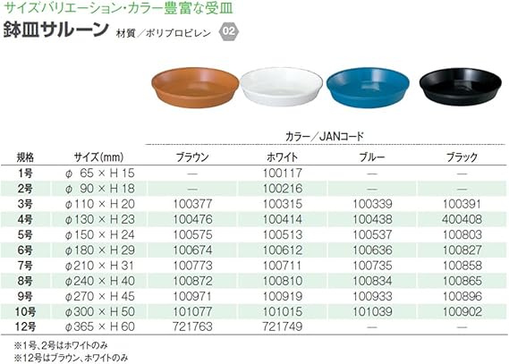 Amazon 大和プラスチック 鉢皿サルーン 3号 F110 H ブラウン Diy 工具 ガーデン