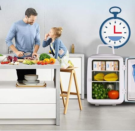 Mini Portátil frigorífico,Mini Nevera,Calentador Enfriamiento ...