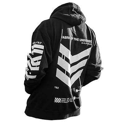 Universe Techwear Cyberpunk Hooded Sweatshirt Kuwait Ubuy
