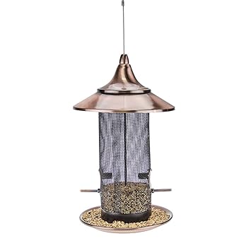Wandrola Yj30075 Mesh Seed Wild Bird Feeder Garden Decorative