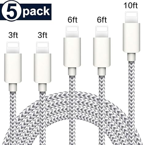 Toxus Mfi Certified Phone Charger Cable Multiple Amazon Co Uk Electronics