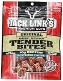 Jack Link's Original Beef Steak Tender Bites, 3.25-Ounce Bags (Pack of 4)