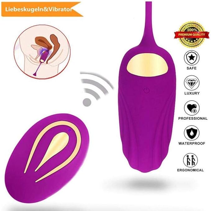 Vibrador para tu clítoris y bola de amor de punto G y bola de cono ...