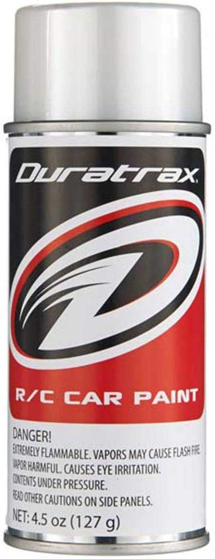 Duratrax Polycarbonate Radio Control Vehicle Body Spray Paint, 4.5 Ounces, Pearl Translucent