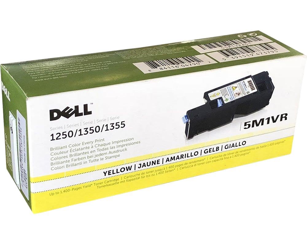 Dell 593-11019 5M1VR 1250/135X Toner Cartridge - Yellow