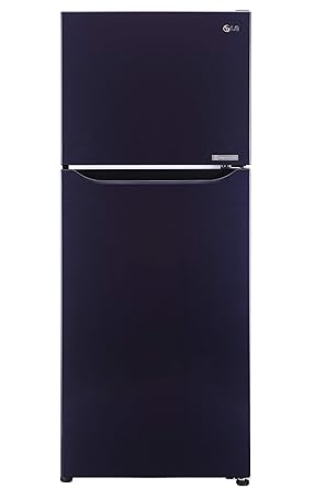 LG 260 L 2 Star ( 2019 ) Frost-Free Double-Door Refrigerator (GL-P292SCPR, Dark Purple, Smart Inverter Compressor)
