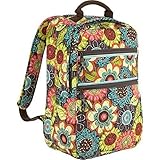 Vera Bradley Women's Tech Backpack Flower Shower Backpack