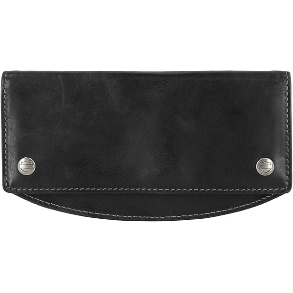 Men's Bifold Zipper (Zip-around) Black Leather Wallet at Amazon