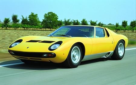 Amazon Co Jp 絵画風 壁紙ポスター はがせるシール式 ランボルギーニ ミウラ P400sv 黄 1971年 スーパーカー キャラクロ Lmur 005w2 ワイド版 603mm 376mm 建築用壁紙 耐候性塗料 車 バイク