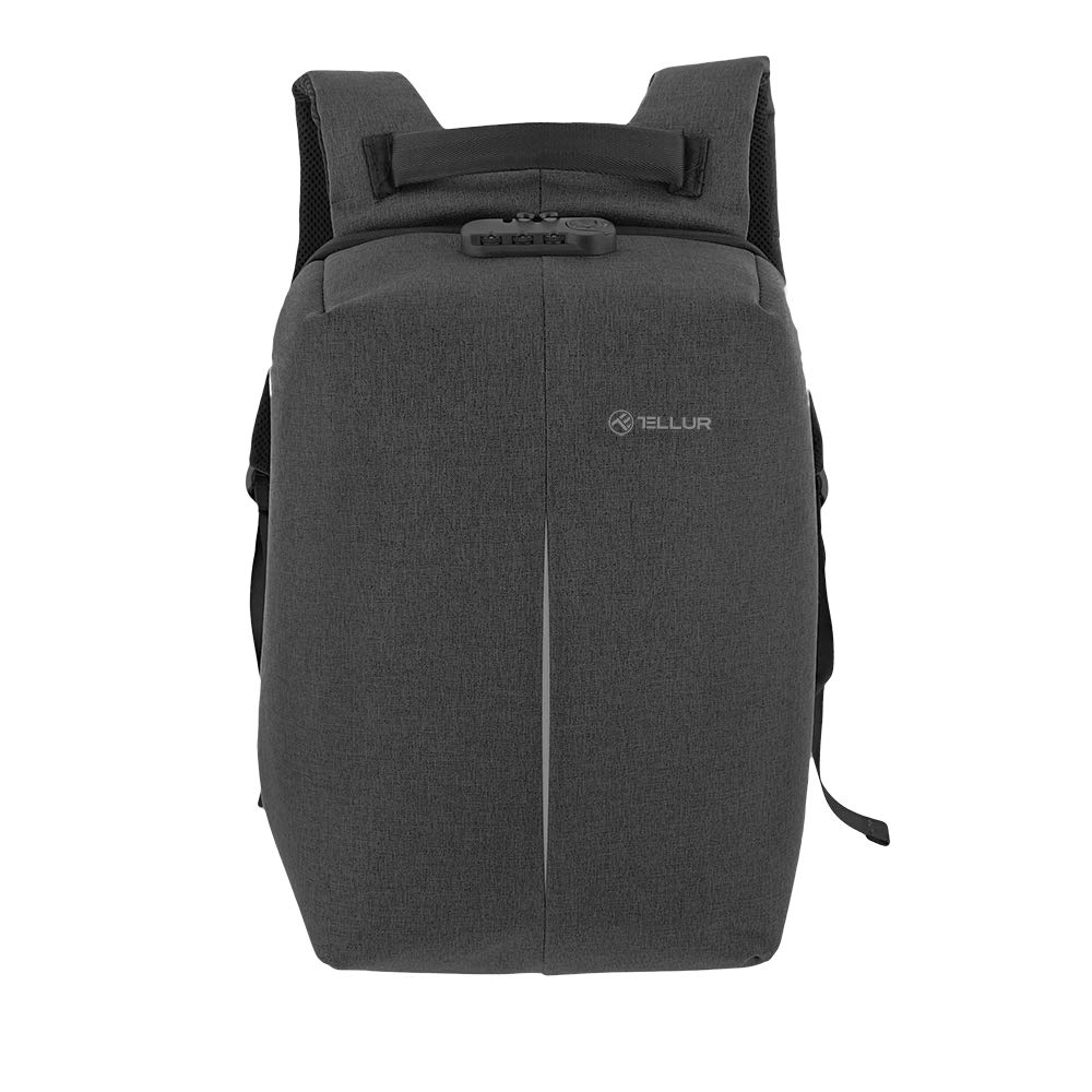 TELLUR Anti-Theft V2 Casual Daypack, 47 cm, 30 liters, Black