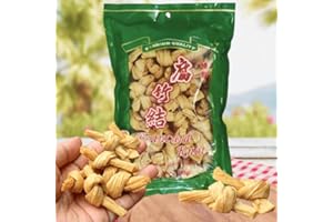 MEKOMAN 300 Grams of Dried Beancurd Knots: Vegan Protein, Low-Fat, and Delicious in Stir-fries, Soups, Salads, Buddha's Delight, Mapo Tofu, Tofu Skin Rolls, Vegetarian Spring Rolls, Beancurd Pudding, Wonton Soup, Dumplings, Spring Rolls, and More