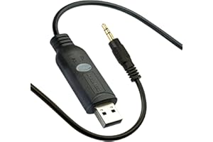 DSD TECH USB RS232 to 3.5mm Serial Cable with FTDI FT232RL Chip 6FT