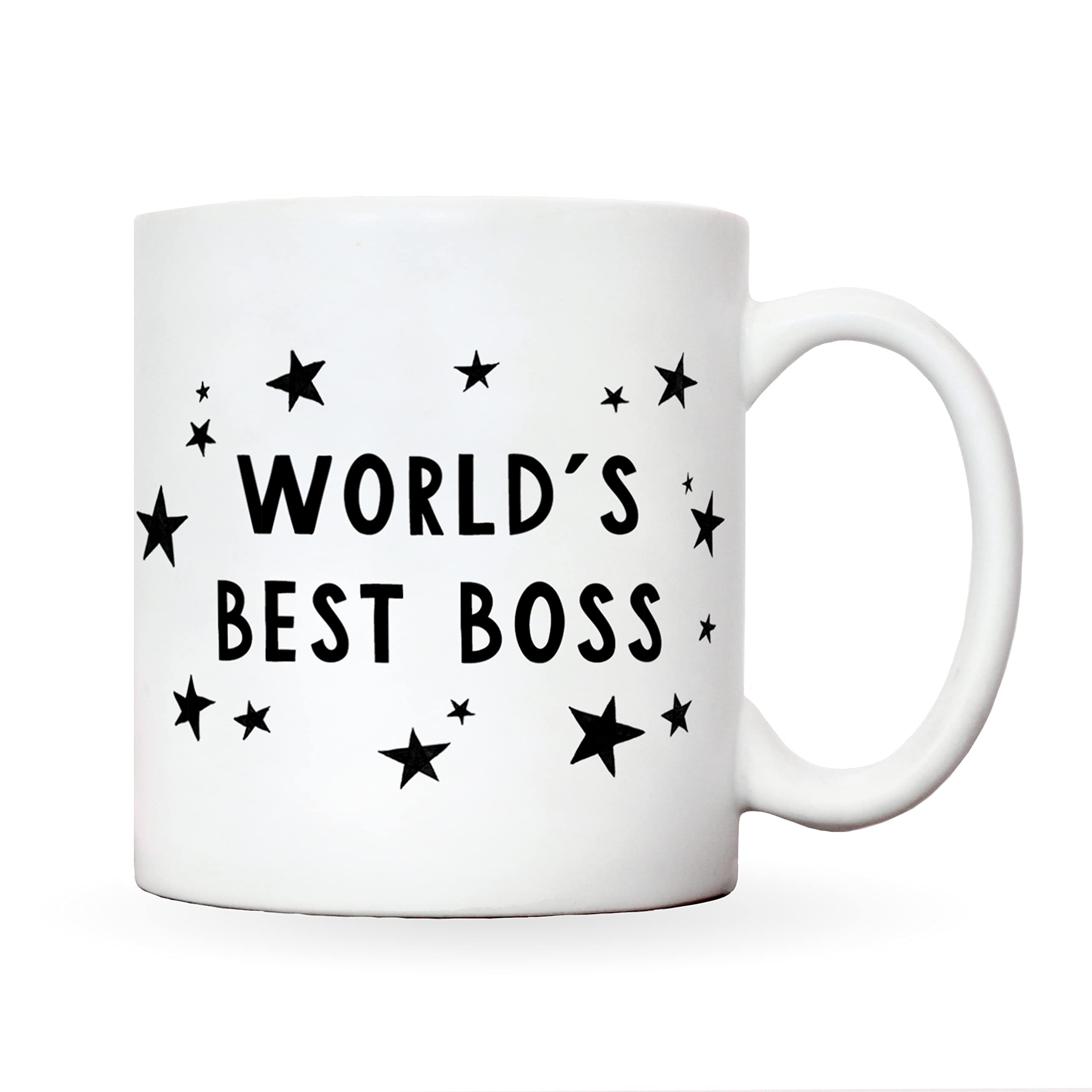 Worlds best boss mug | white stars and text boss lady mug | greatest boss man mug | secret santa gifts christmas xmas retirement leaving gift boss gifts