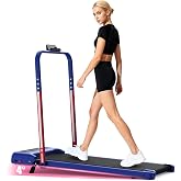 Yagud Walking Pad Treadmill for Home Office, Portable Under Desk Treadmill with Remote Control and LED Display