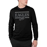 Junk Food x NFL - Team Stencil Block - Officially Licensed Adult Long Sleeve Fan T-Shirt for Men & Women
