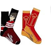 Everything Legwear The Dragon Prince Crew Socks (2 Pair) - Callum - One Size Fits Most