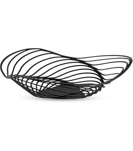 Panier Alessi La Stanza Dello Scirocco - Modèle MT01 - Inox Blanc - Fabriqué En Italie - Boîte Abîmée