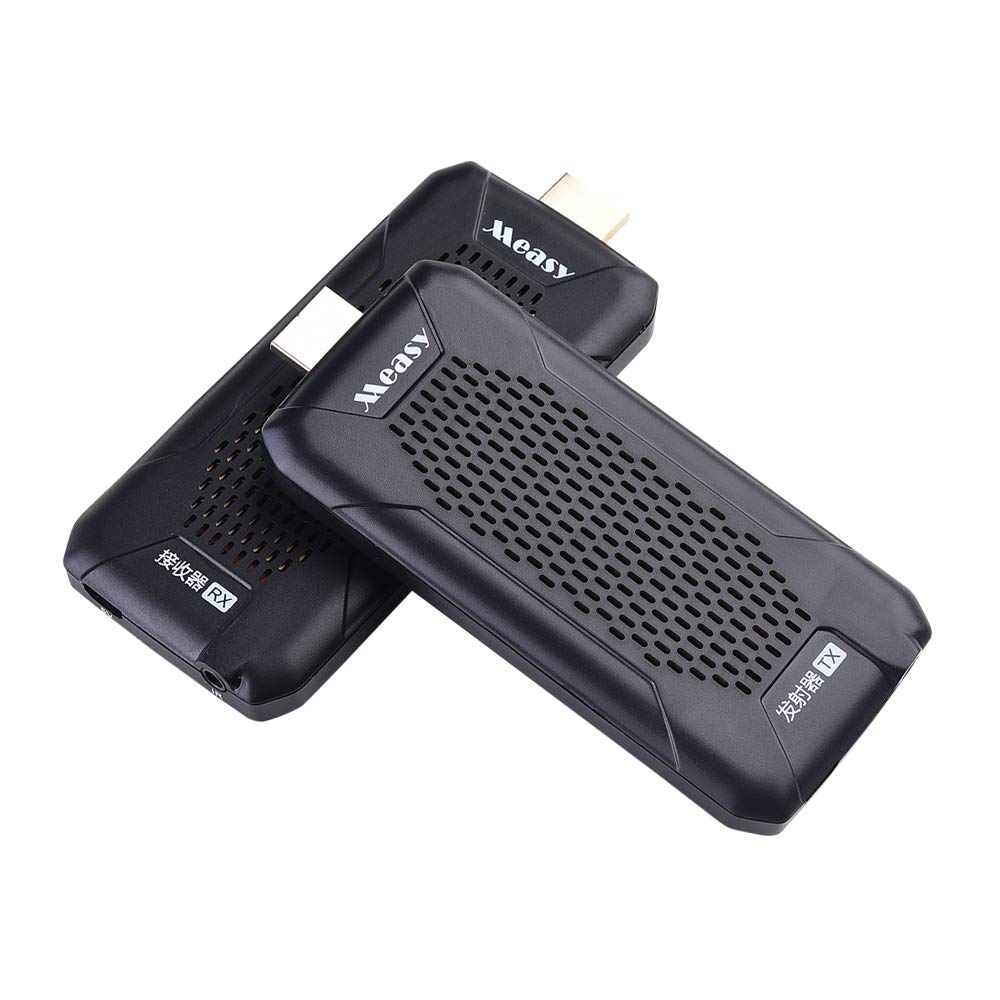 Measy FHD656 NANO Wireless HD Transmitter and Receiver, 2.4GHz Frequency, Supports 1080p @ 60Hz, 100m/330ft Transmission Range, Easy Setup, No Cables Needed