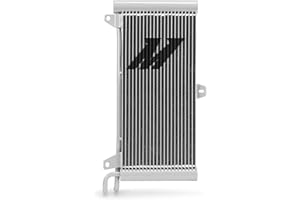 Mishimoto MMTC-RAM-94SL Transmission Cooler, Compatible with Dodge Ram Cummins 5.9L, 1994-2002, Silver