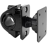 ARKON Mounts - 4 Hole AMPS Pattern Bike or Motorcycle Handlebar Mount | Compatibility for GPS, Satellite Radios | Easy Installation | 360&deg; Rotation | Fits on Handlebars up to 1.29"/33mm in Diameter