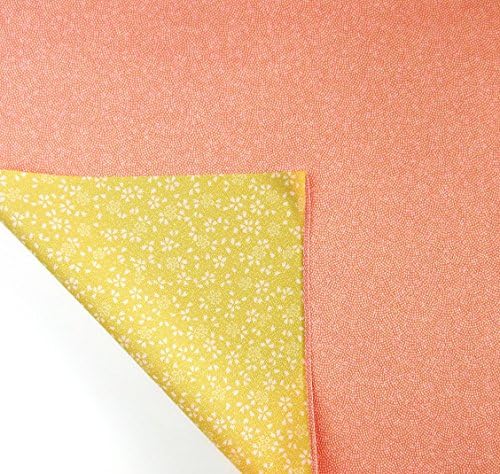 FUROSHIKI- Japanese Traditional Wrapping (Komon x Sakura: Pink/Yellow)