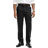 Comdecevis Mens Classic Fit Dress Pants Wrinkle-Resistant Slacks for Work,Golf,Business,Casual