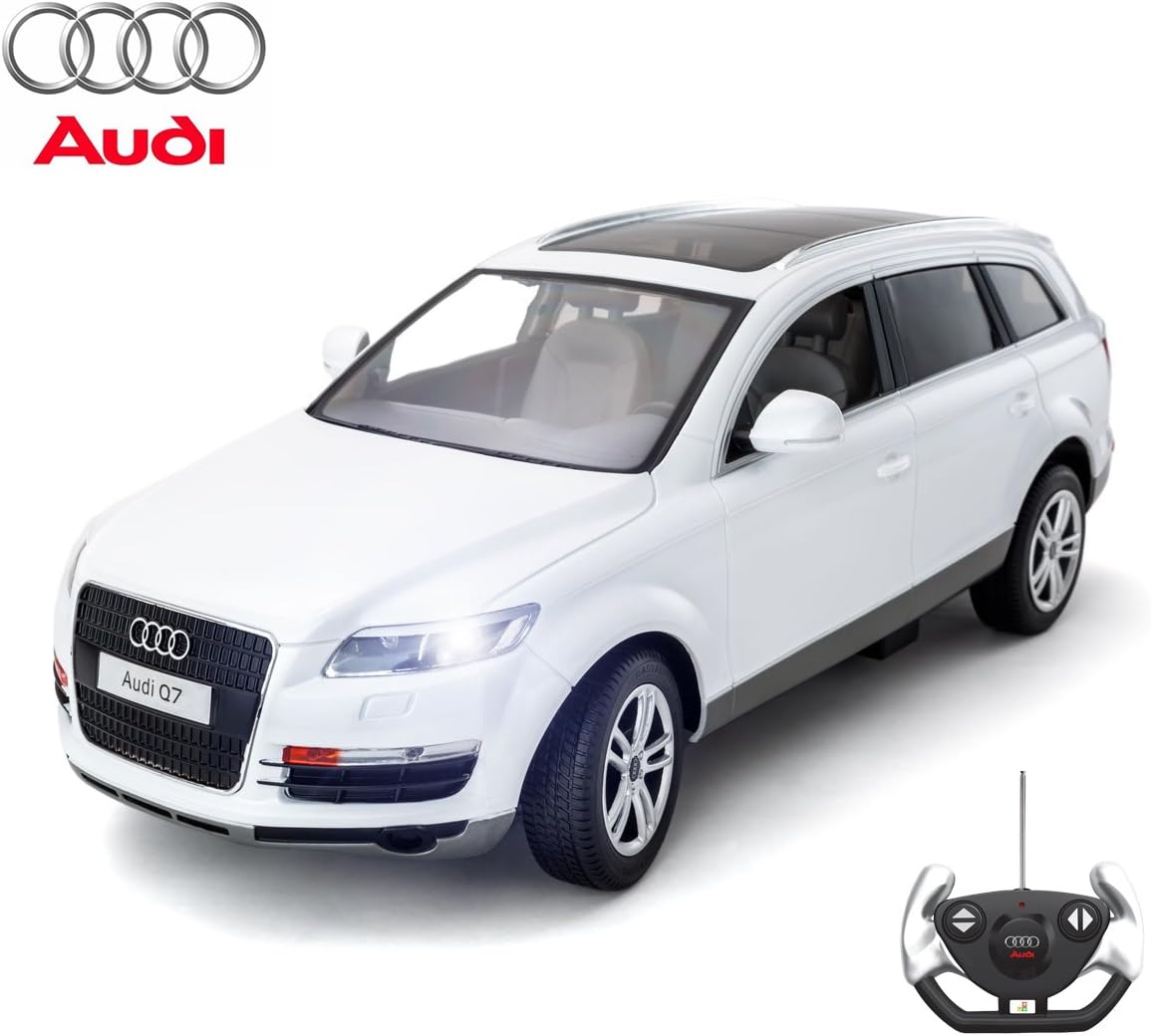 Playtech Logic PTL® Audi Q7 Remote Control Car Large Kids Toys, Boys Girls Toy Car with Lights