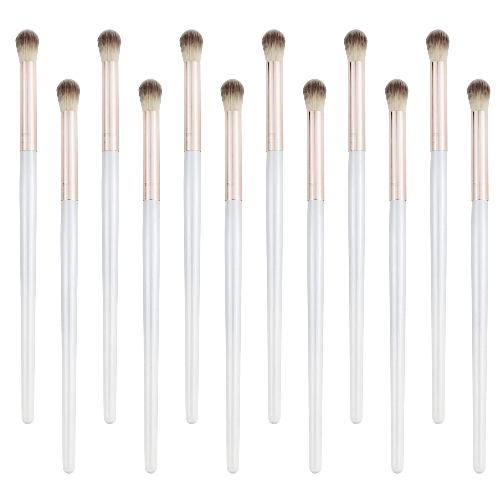 12 PCS Eyelash Cleaning Brush for Lash Extension, Wash Extension Lash Shampoo Brushes, Fluffy Cleaning Bath Makeup Eyelash Eyeshadow Brush Set