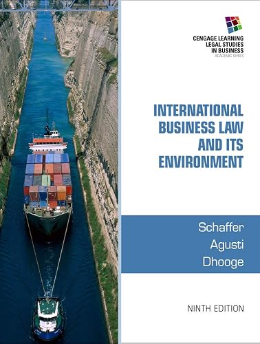 Download International Business Law and Its Environment PDF