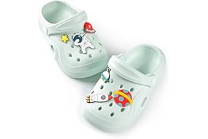 Kannior Toddler Kids Infant Boys Girls Cute Garden Clogs Water Sandals Slip On Shoes Slipper Slides Lightweight Outdoor Summer Children Beach Pool Play Shoes (Baby/Toddler Kids)